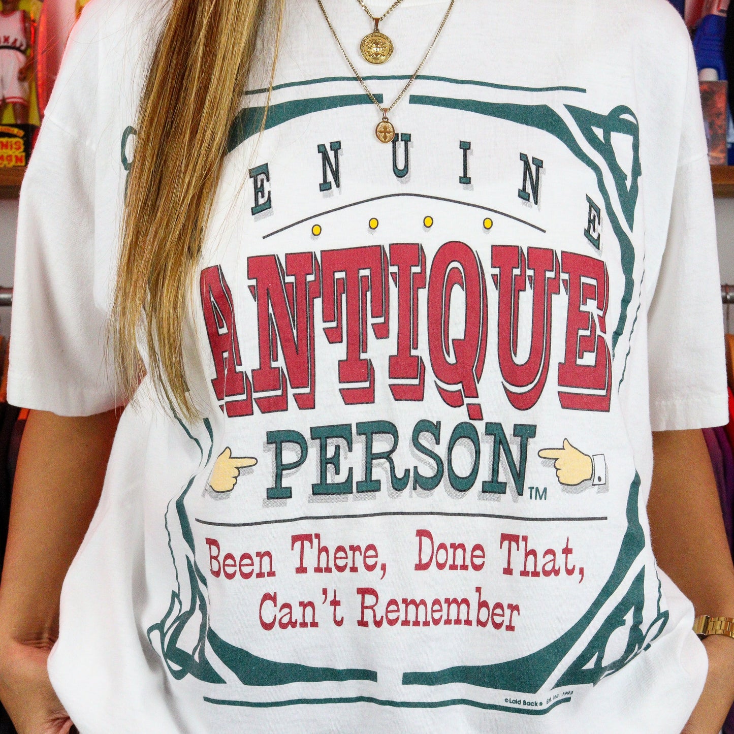 1993 Antique Person T-Shirt (XL)