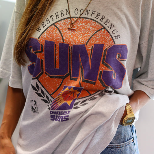 1993 NBA Finals Phoenix Suns T-Shirt (XL) - Grey