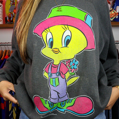 1995 Looney Tunes Tweety Bird Crewneck (L)