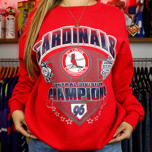 1996 Lee MLB St. Louis Cardinals Crewneck (L)