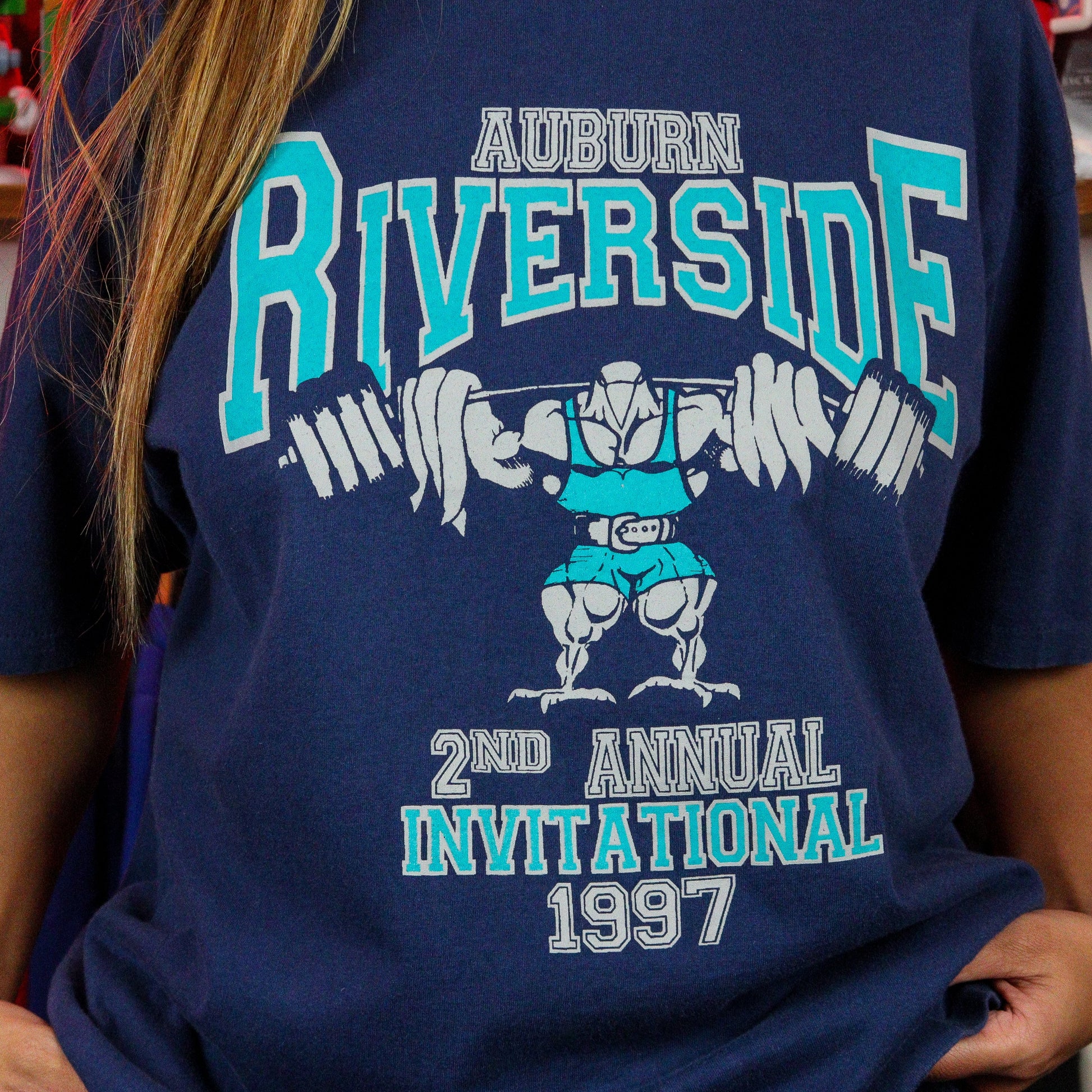 1997 Auburn Riverside Invitational Graphic T-Shirt (L)