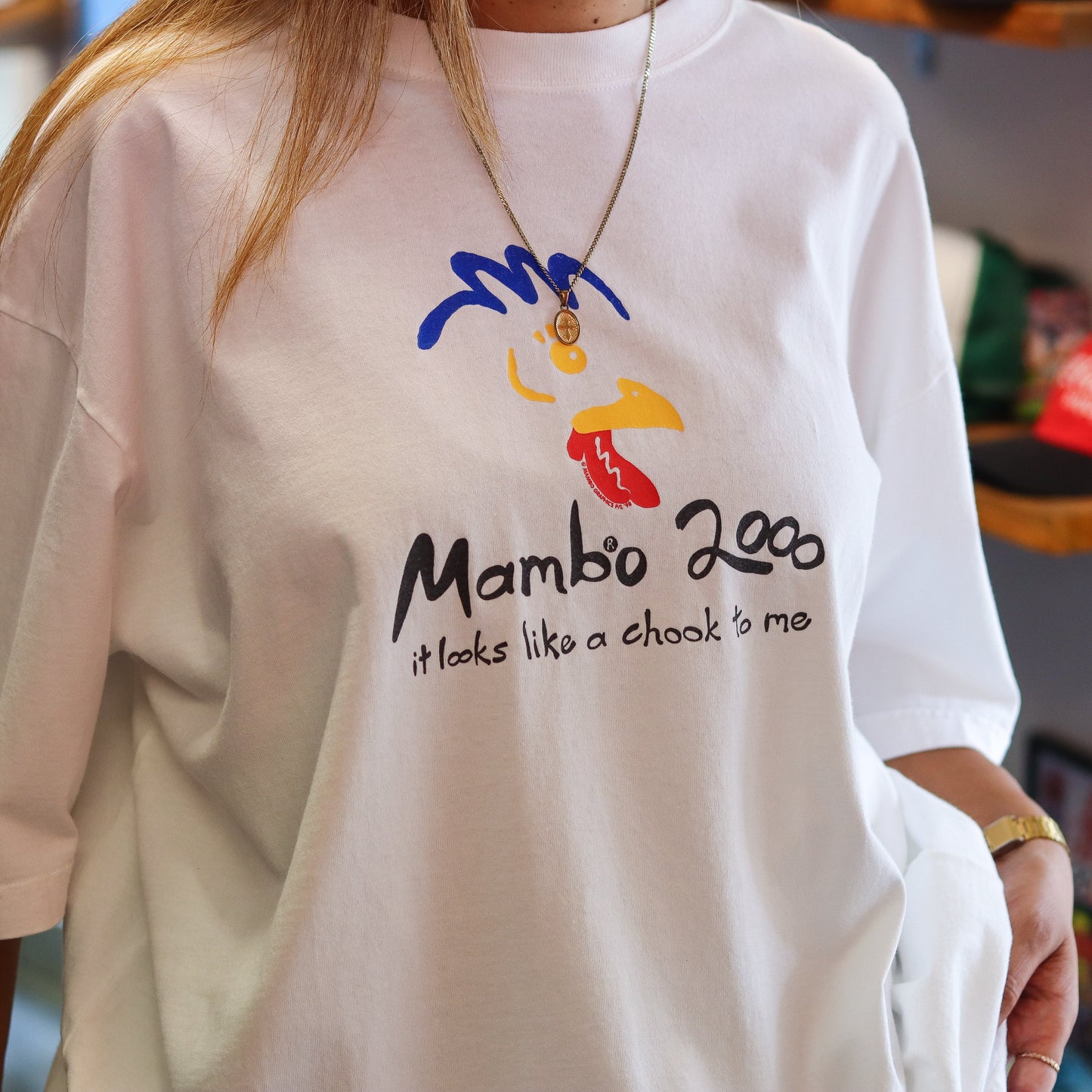 1998 Mambo 2000 Looks Like A Chook To Me T-Shirt (XL)