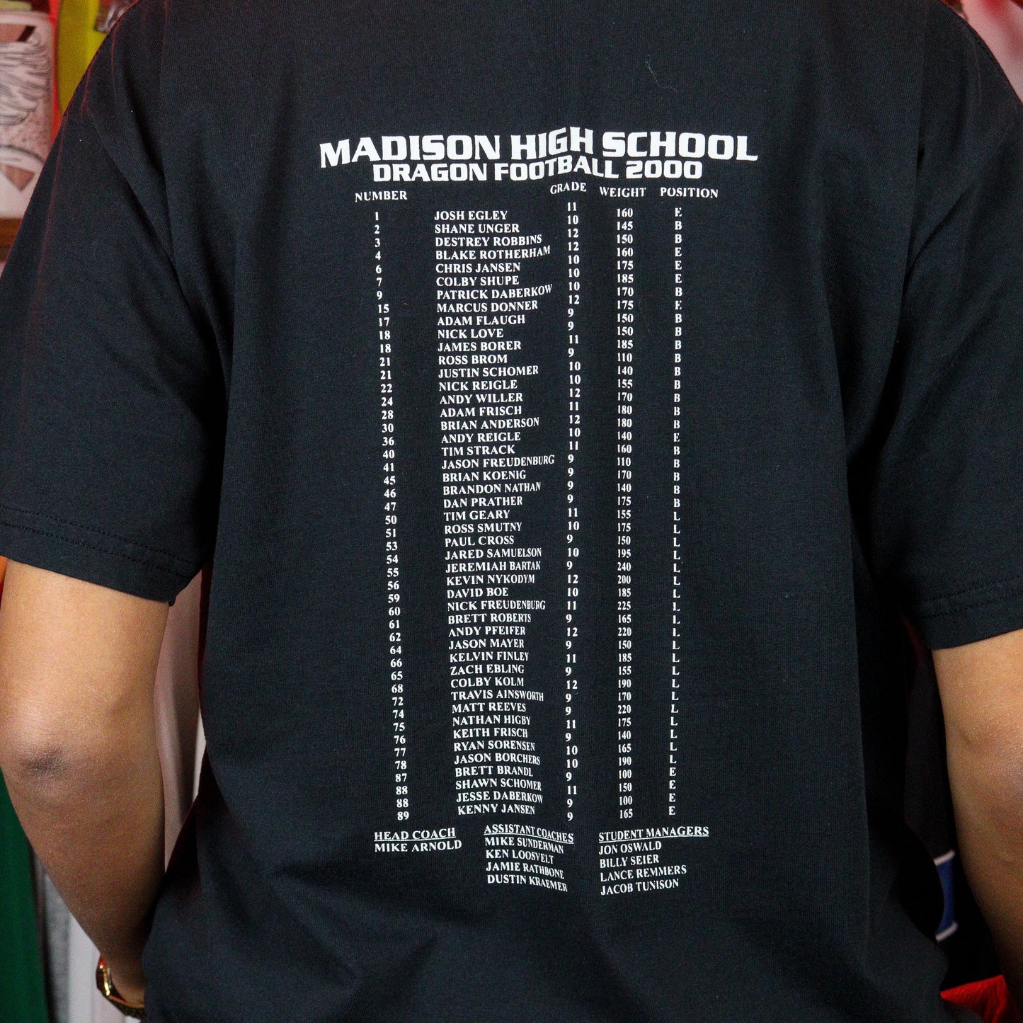 2000 Madison HS State Football T-Shirt (L)