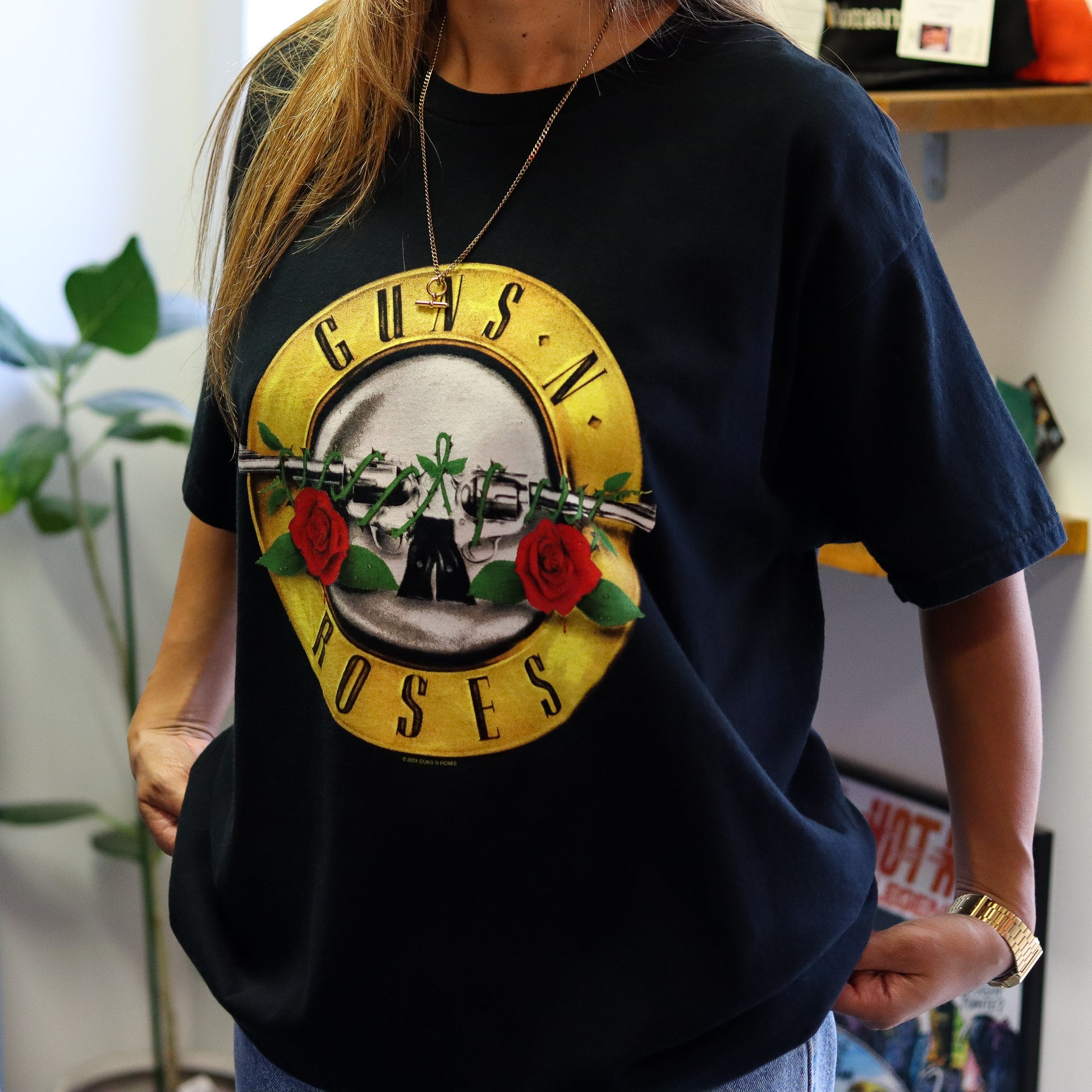 2004 Guns N' Roses Logo T-Shirt (XL)