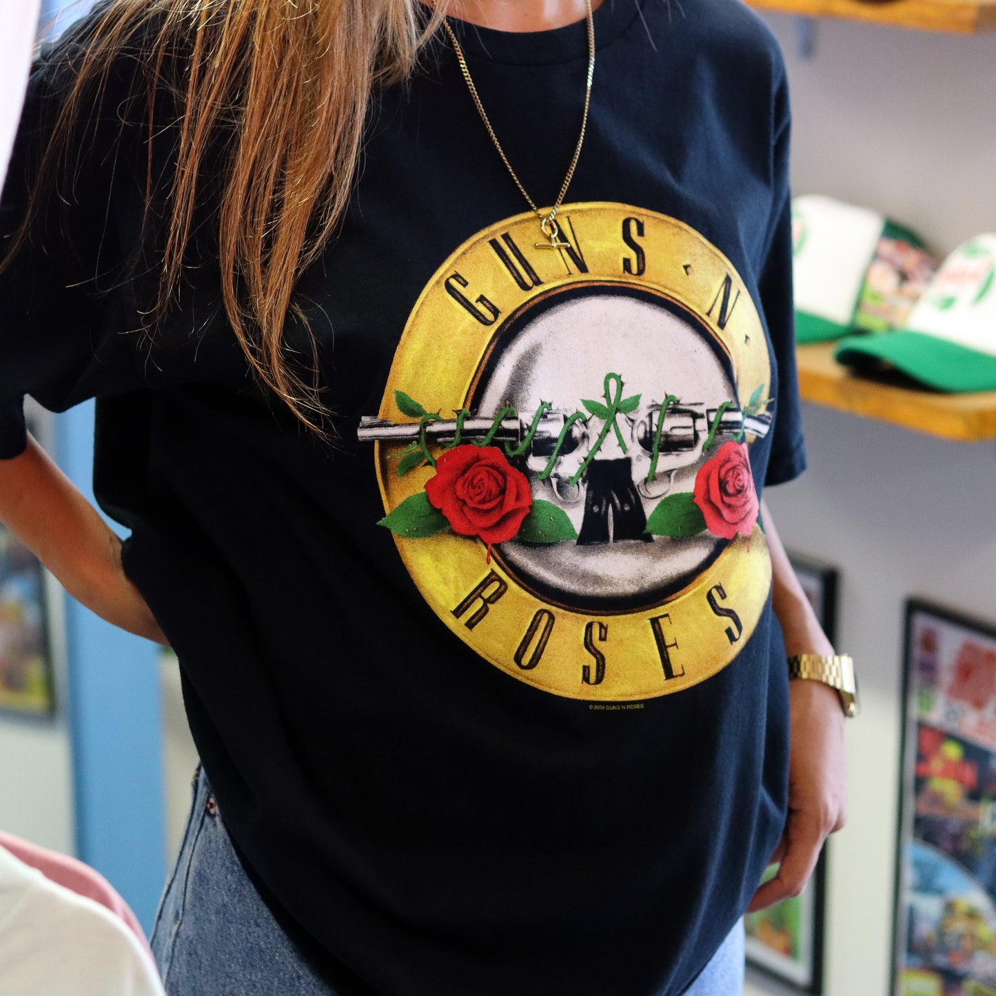 2004 Guns N' Roses Logo T-Shirt (XL)