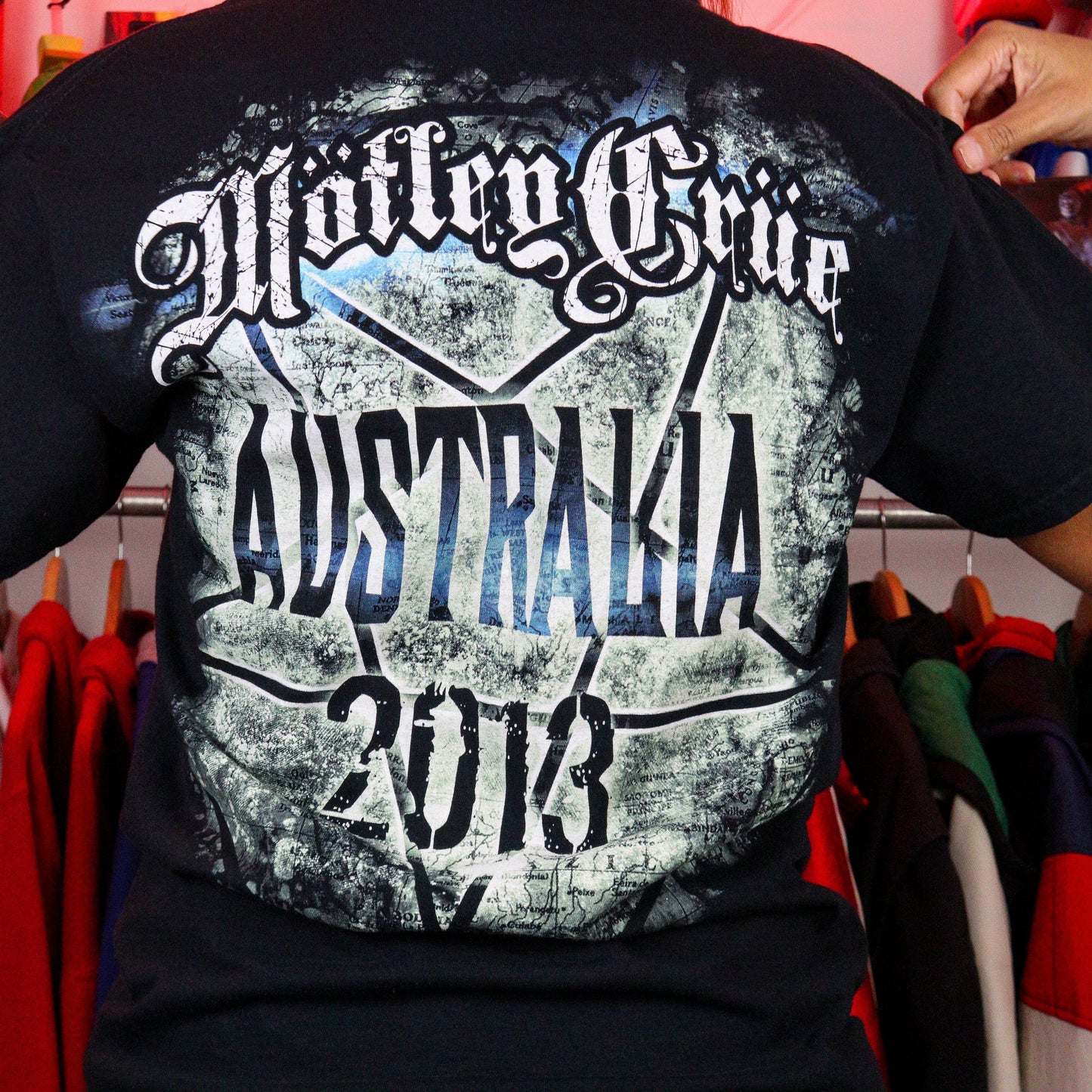 2013 Motley Crue Australia Tour T-Shirt (M)