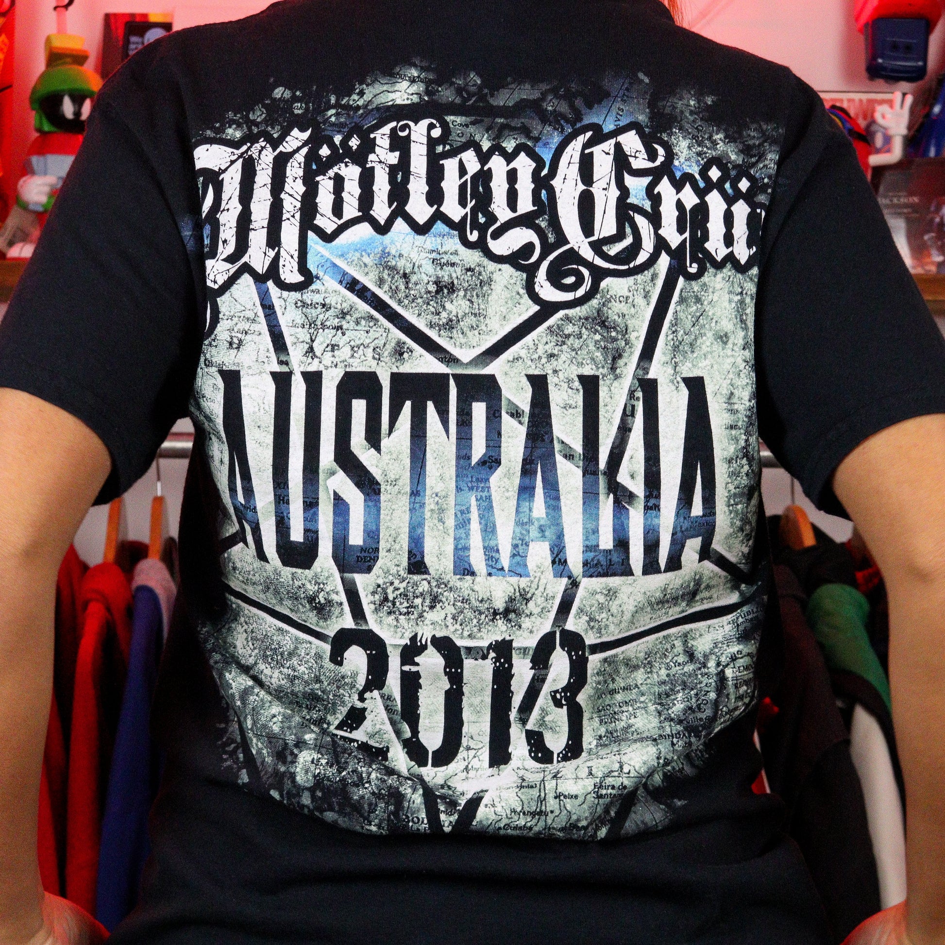 2013 Motley Crue Australia Tour T-Shirt (M)