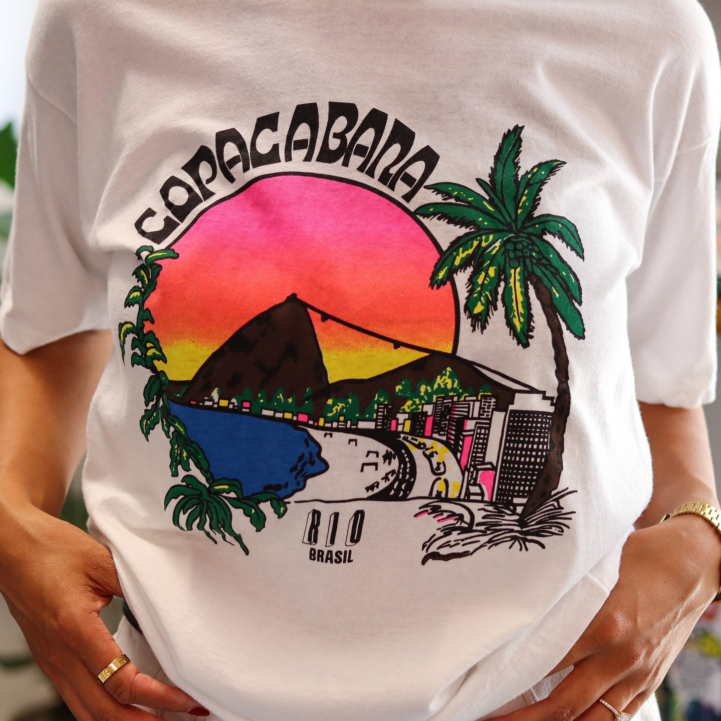 80's Copacabana Tourist T-Shirt (L)