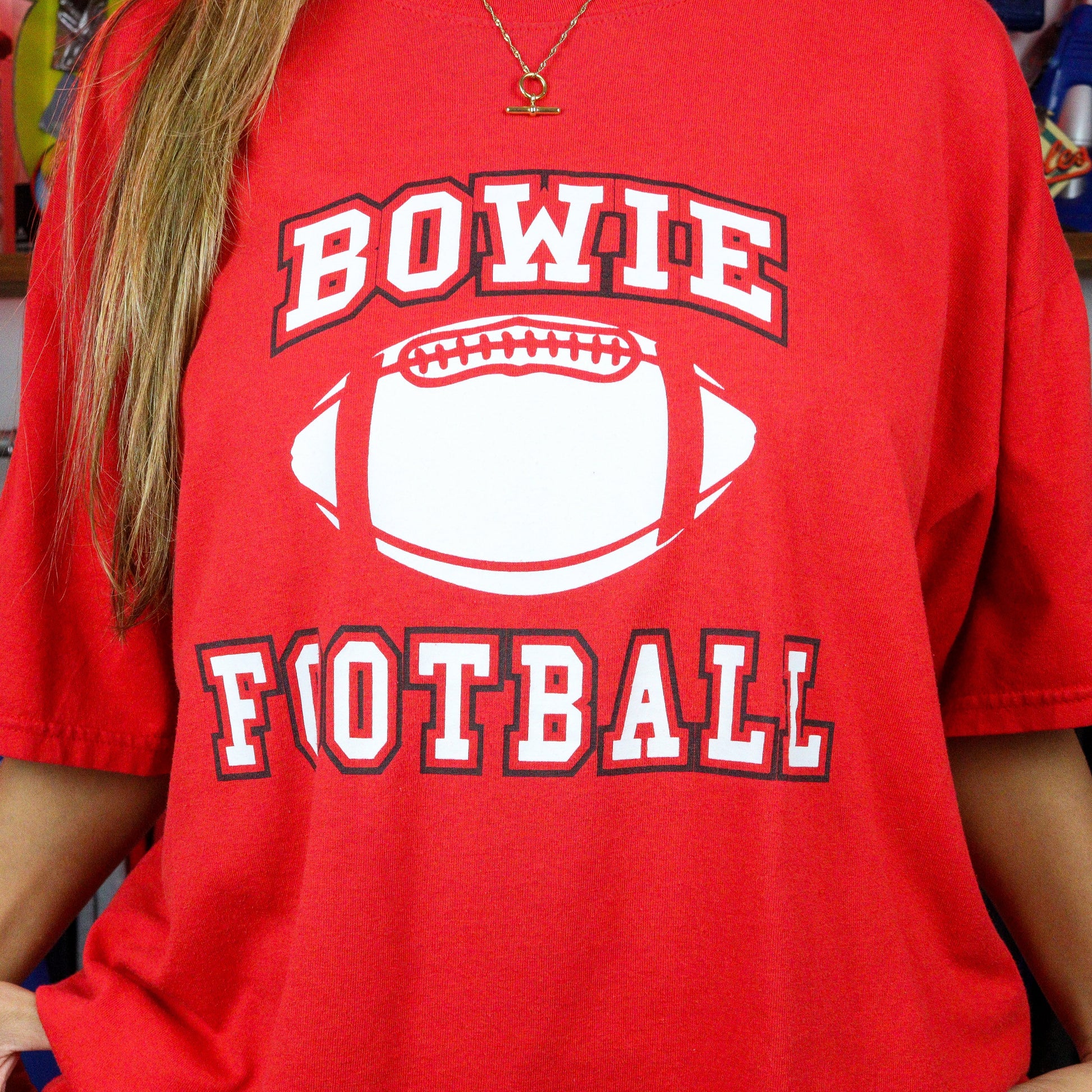 Bowie Football Graphic T-Shirt (XL)