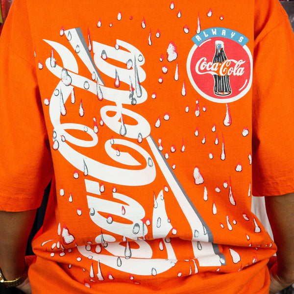 Coca Cola Always Coca Cola AOP T-Shirt (XL) - RARE
