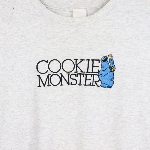 Cookie Monster Embroidered SS-Tee (XL)