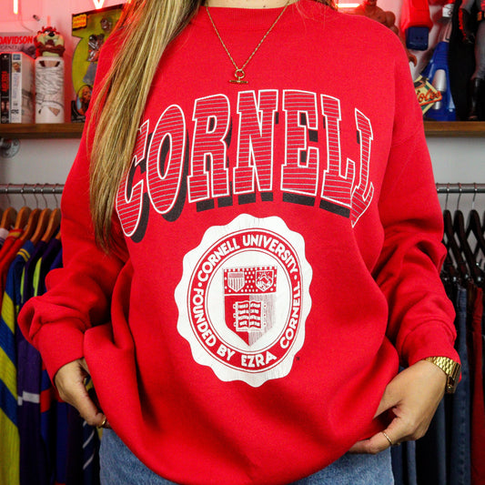 Cornell University Graphic Crewneck (L)