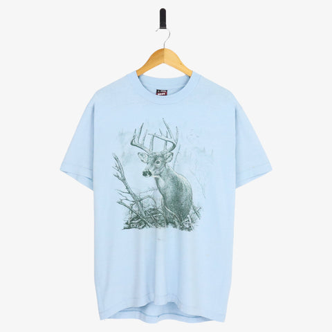 Deer Nature Graphic SS-Tee (L)