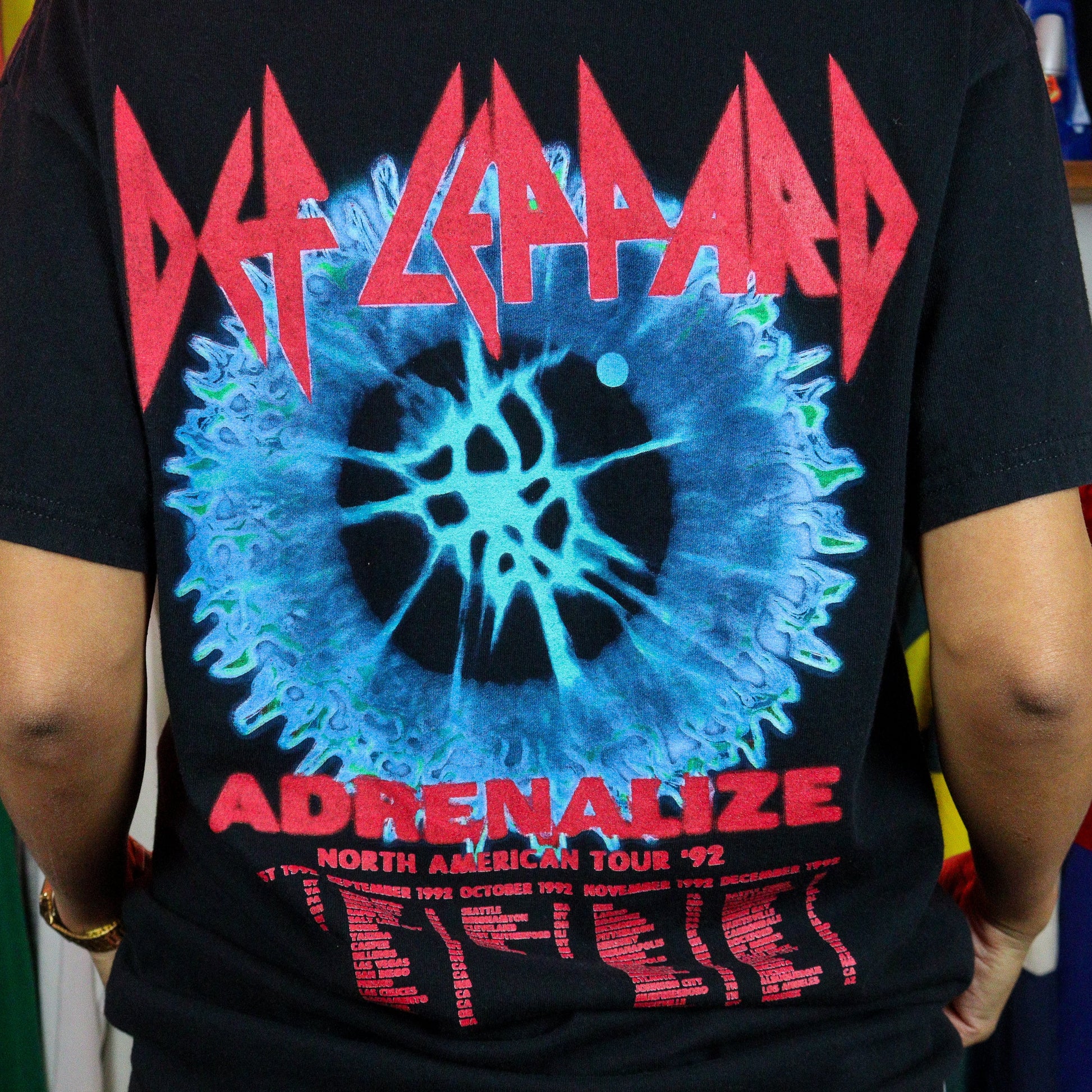 Def Leppard Modern Reprint Tour T-Shirt (L)