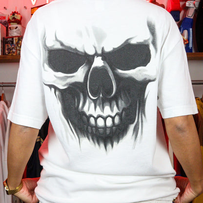 Hot Leathers Skull Graphic T-Shirt (L)