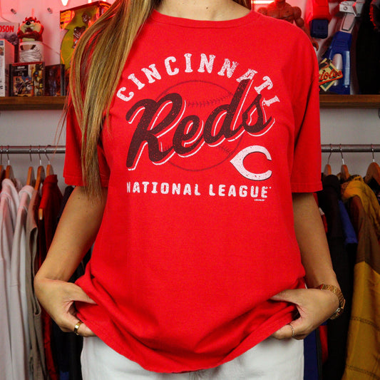 MLB Cincinnati Reds Graphic T-Shirt (L)