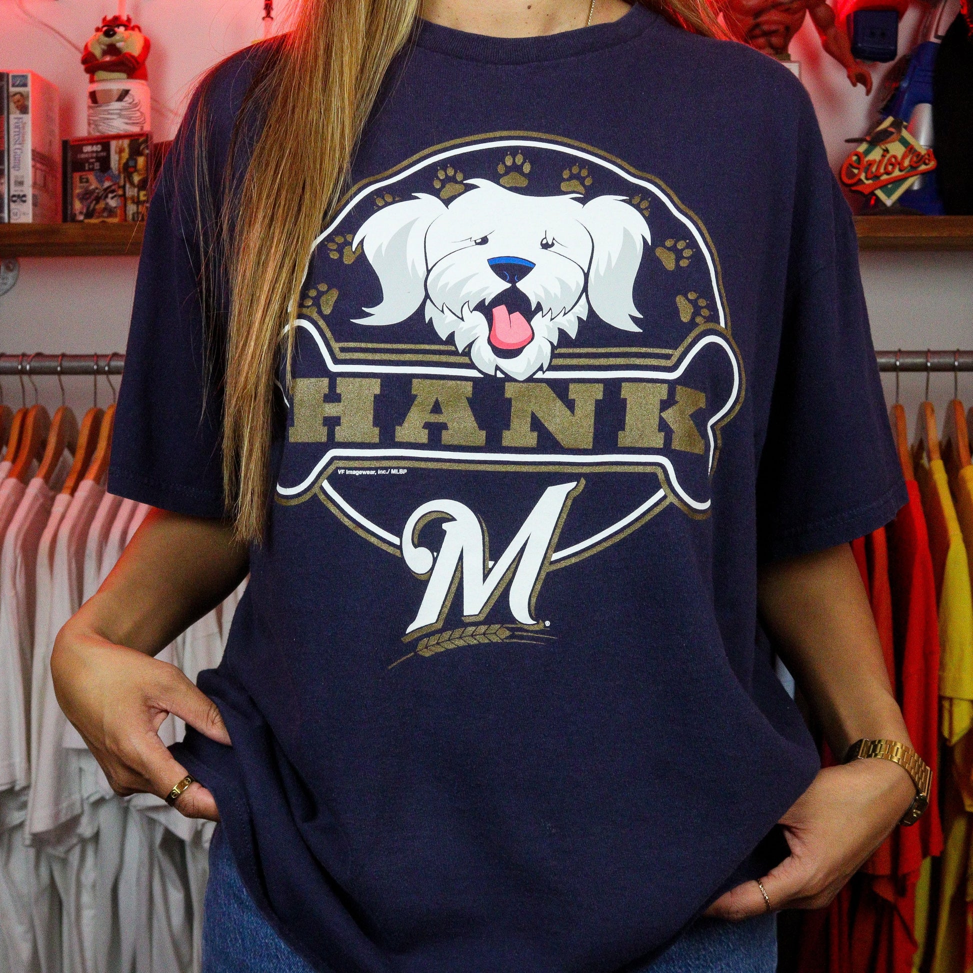 MLB Hank Milwaukee Brewers T-Shirt (XL)