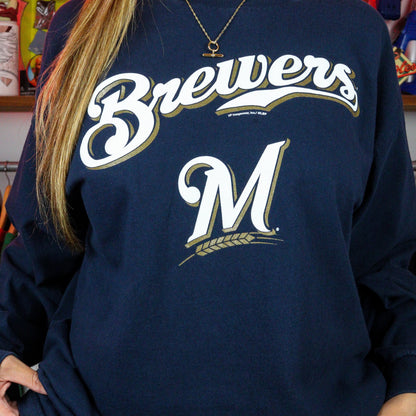 MLB Milwaukee Brewers LS T-Shirt (XL)