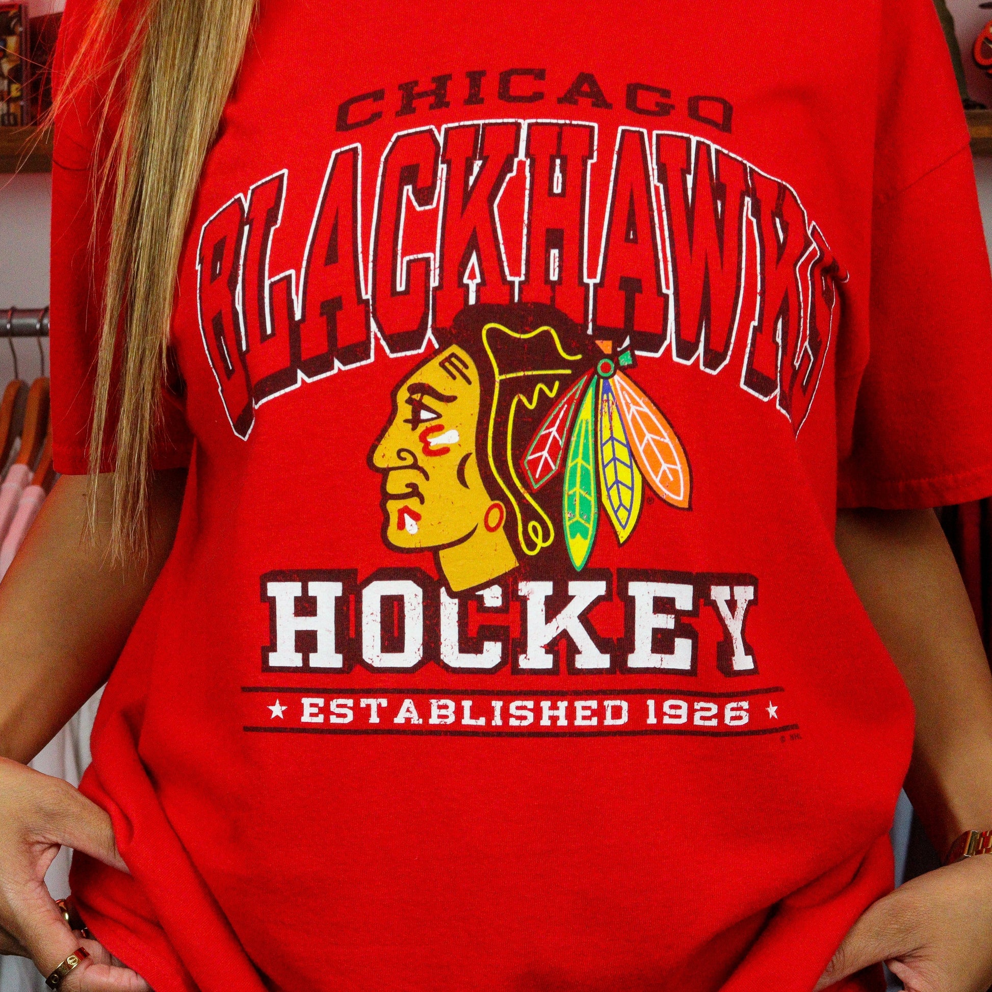 NHL Chicago Blackhawks T-Shirt (L)