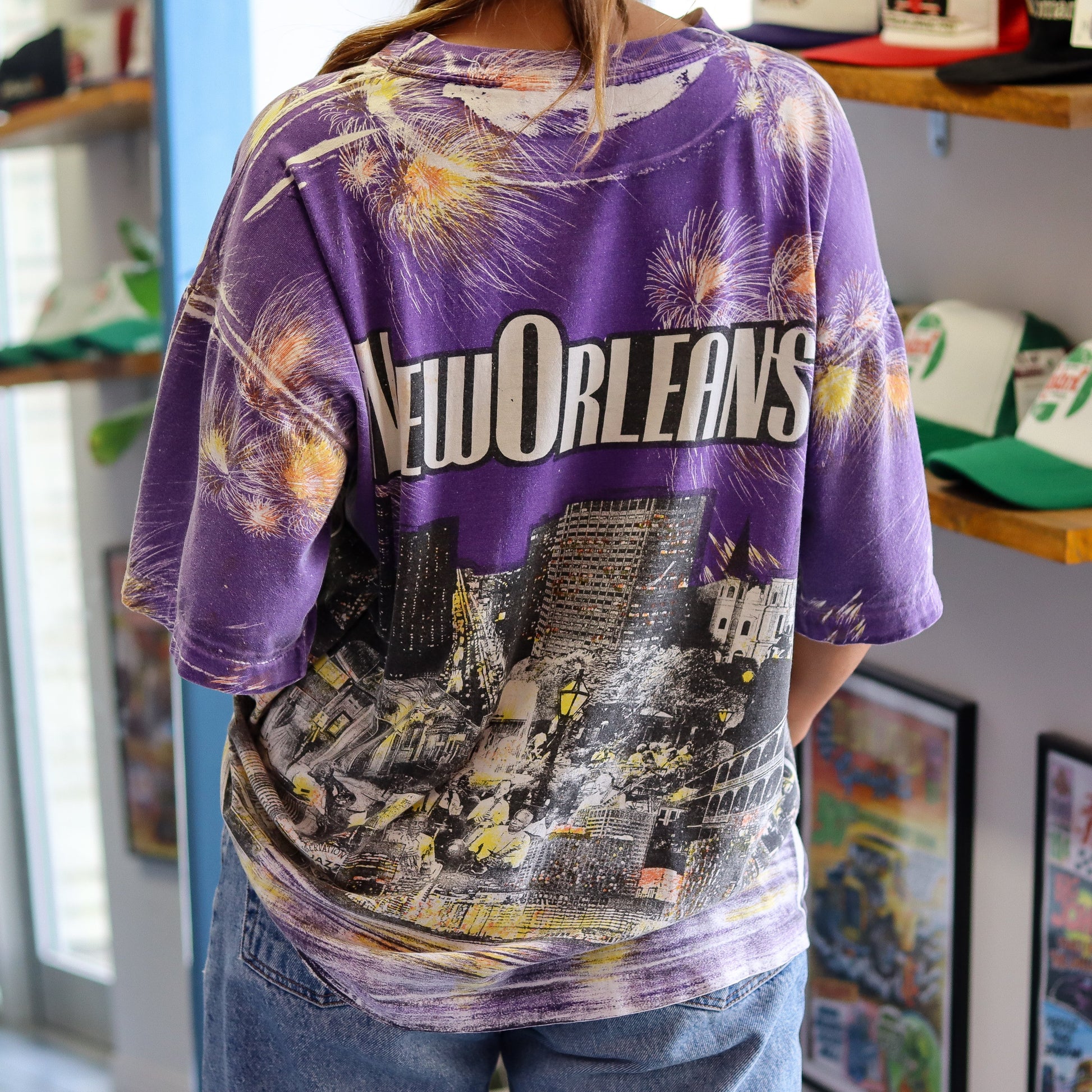 New Orleans AOP Graphic T-Shirt (XL)