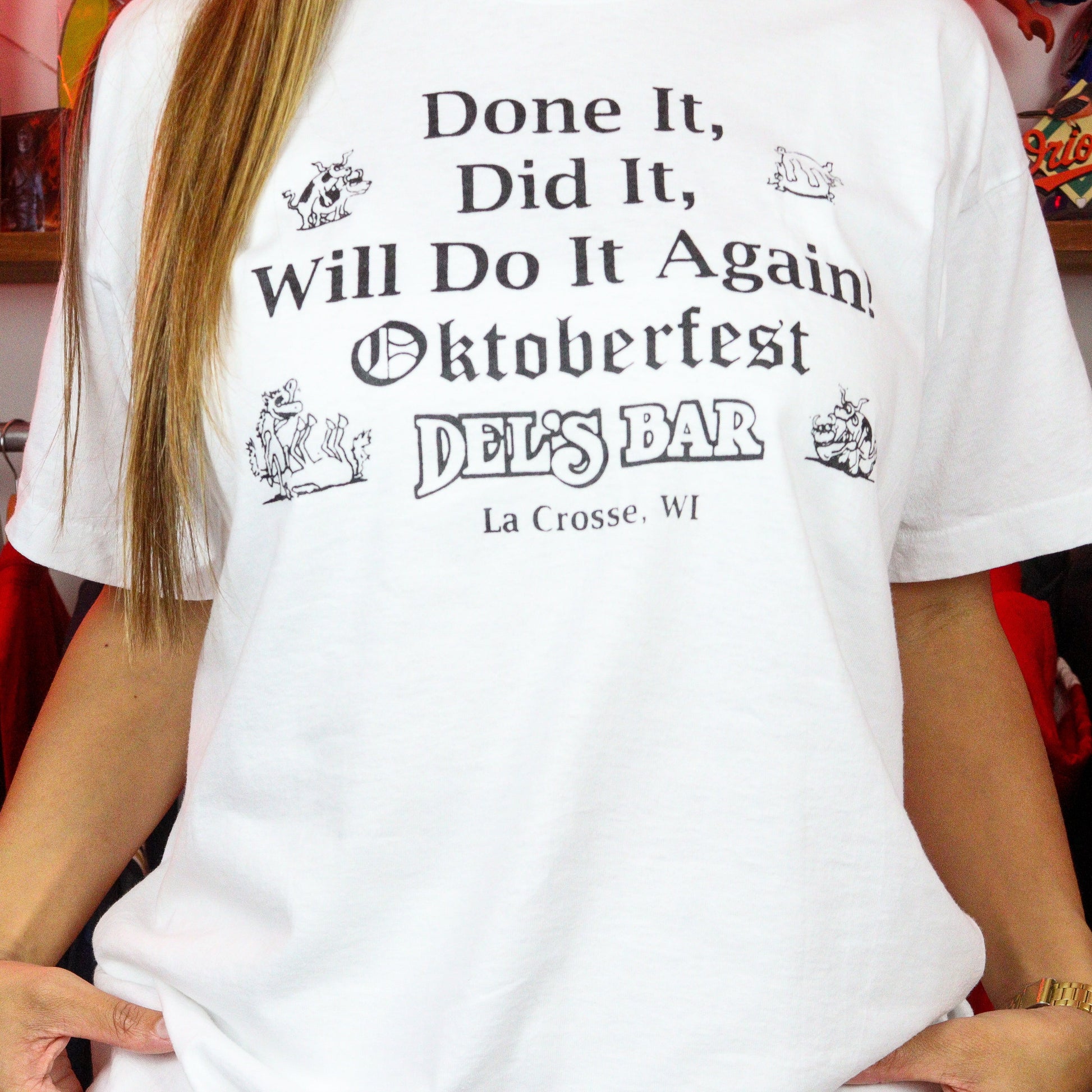 Oktoberfest Wisconsin Graphic T-Shirt (L)