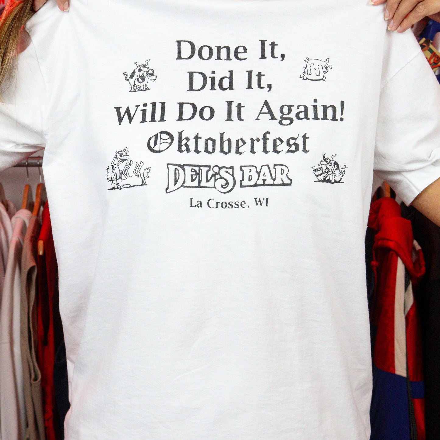 Oktoberfest Wisconsin Graphic T-Shirt (L)