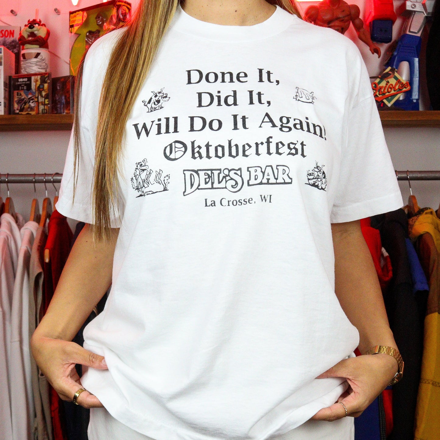 Oktoberfest Wisconsin Graphic T-Shirt (L)