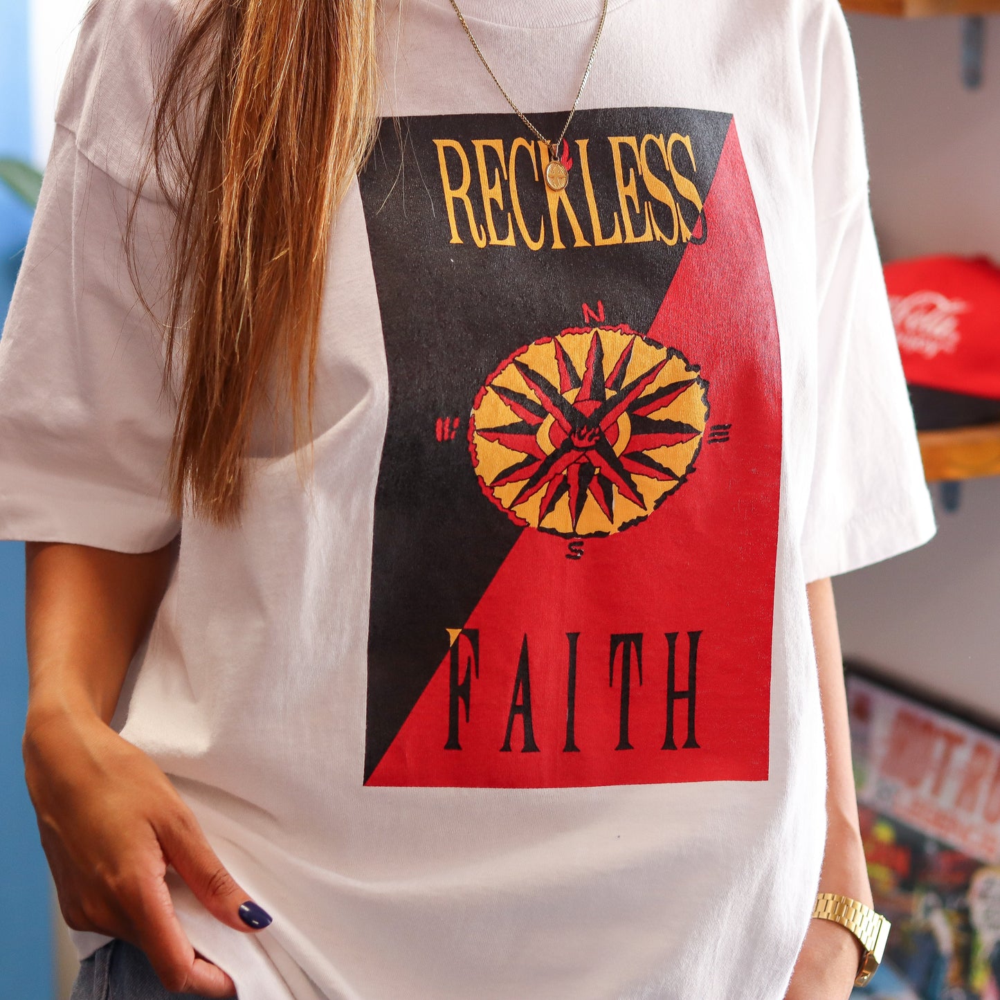 Reckless Faith Christian Band T-Shirt (XL)