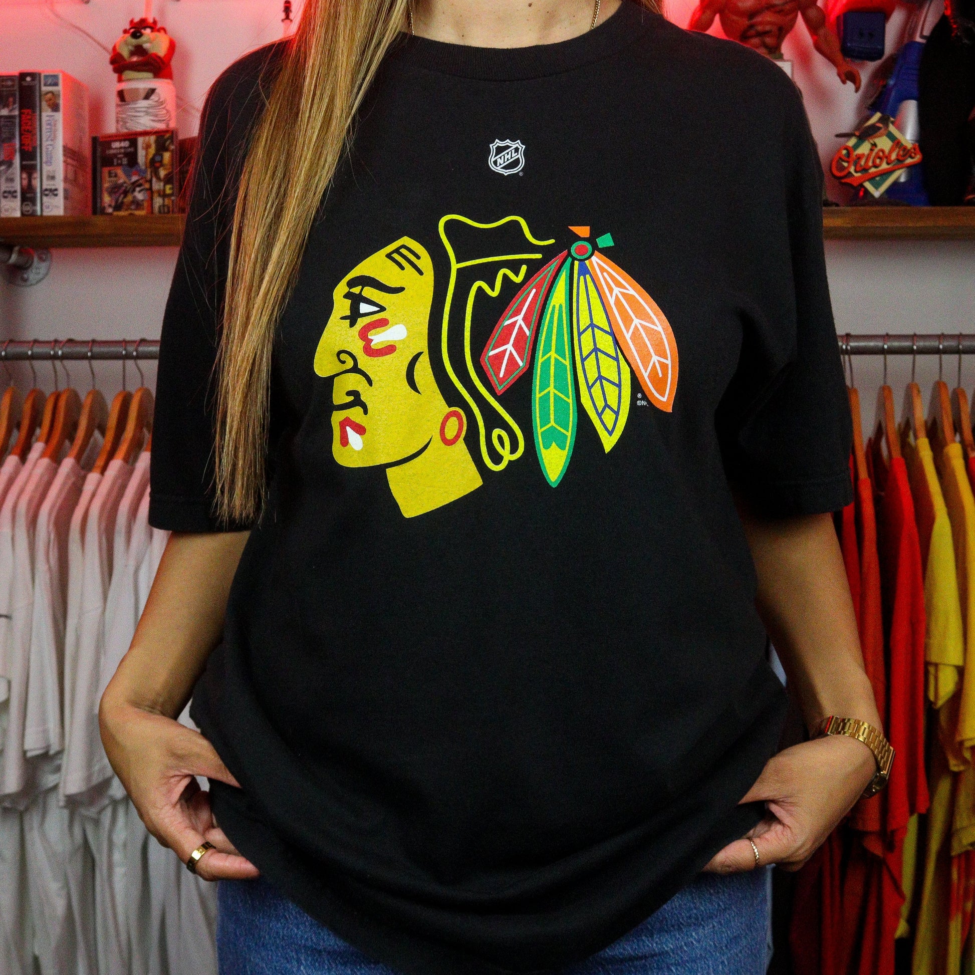 Reebok NHL Chicago Blackhawks T-Shirt (L)