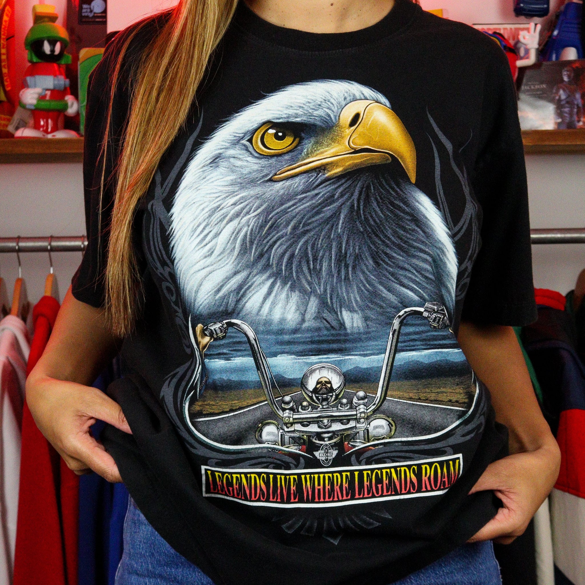 Rock Eagle Legends Roam Eagle T-Shirt (L)