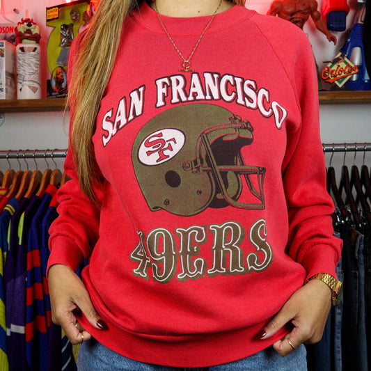 San Francisco 49ers Logo Crewneck (M)