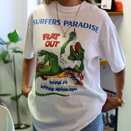 Surfers Paradise Flat Lizard T-Shirt (XL)