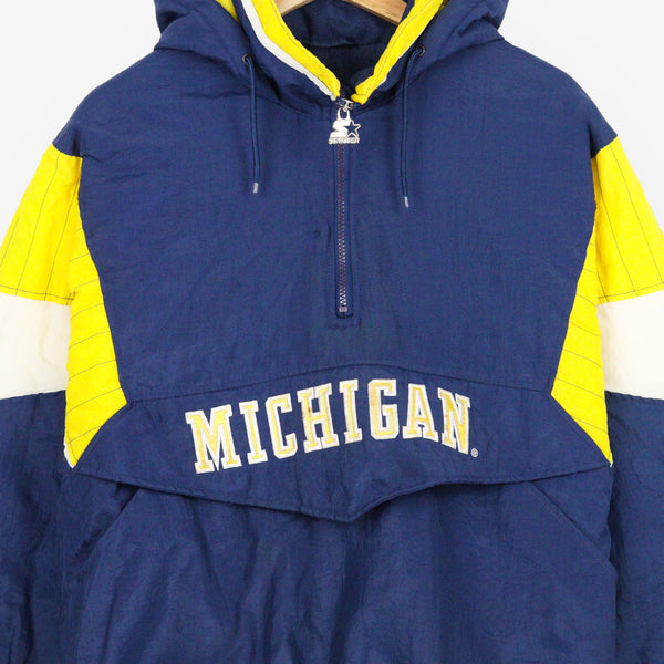 University Of Michigan Wolverines Starter Jacket (S)