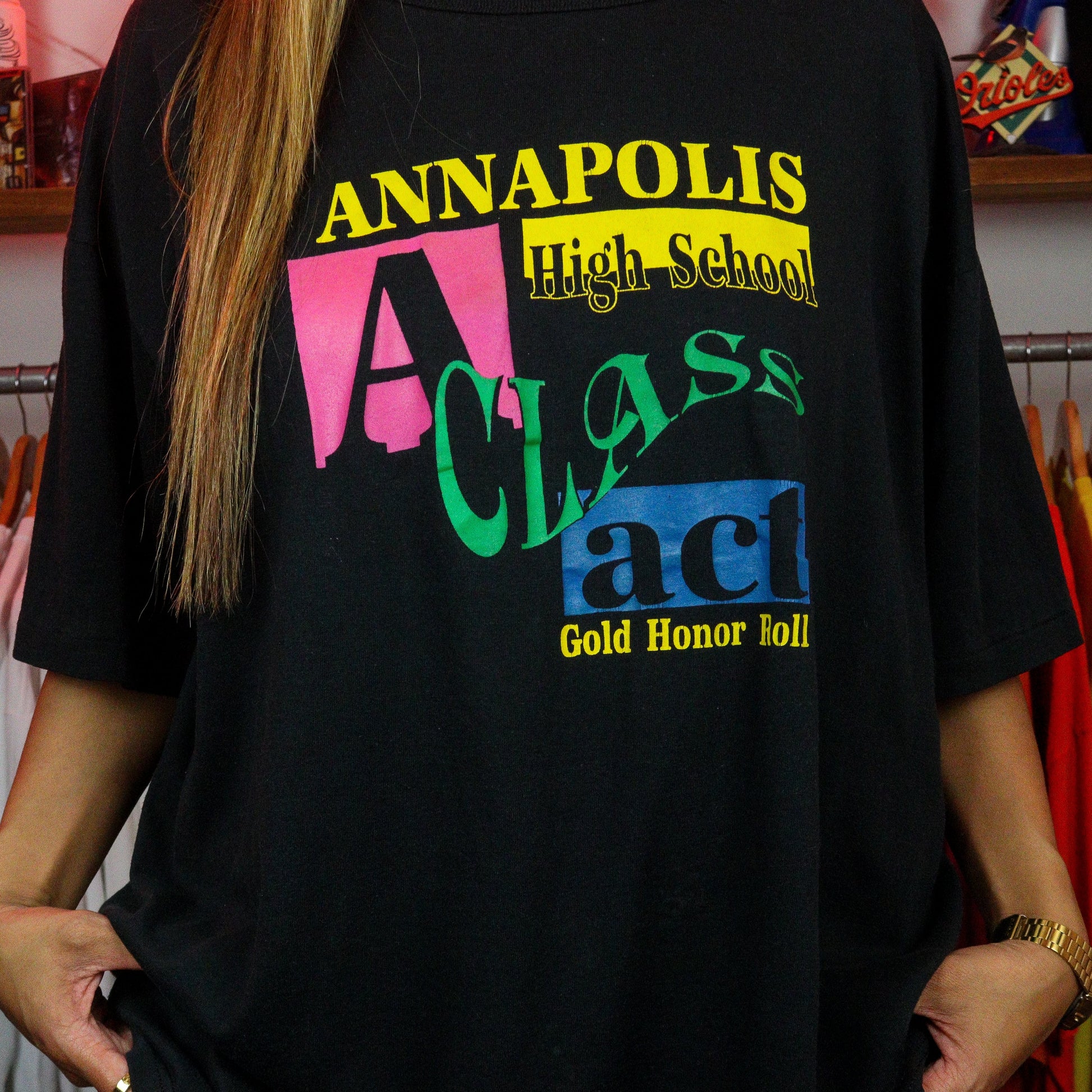 Vintage Annapolis HS Graphic T-Shirt (XXL)