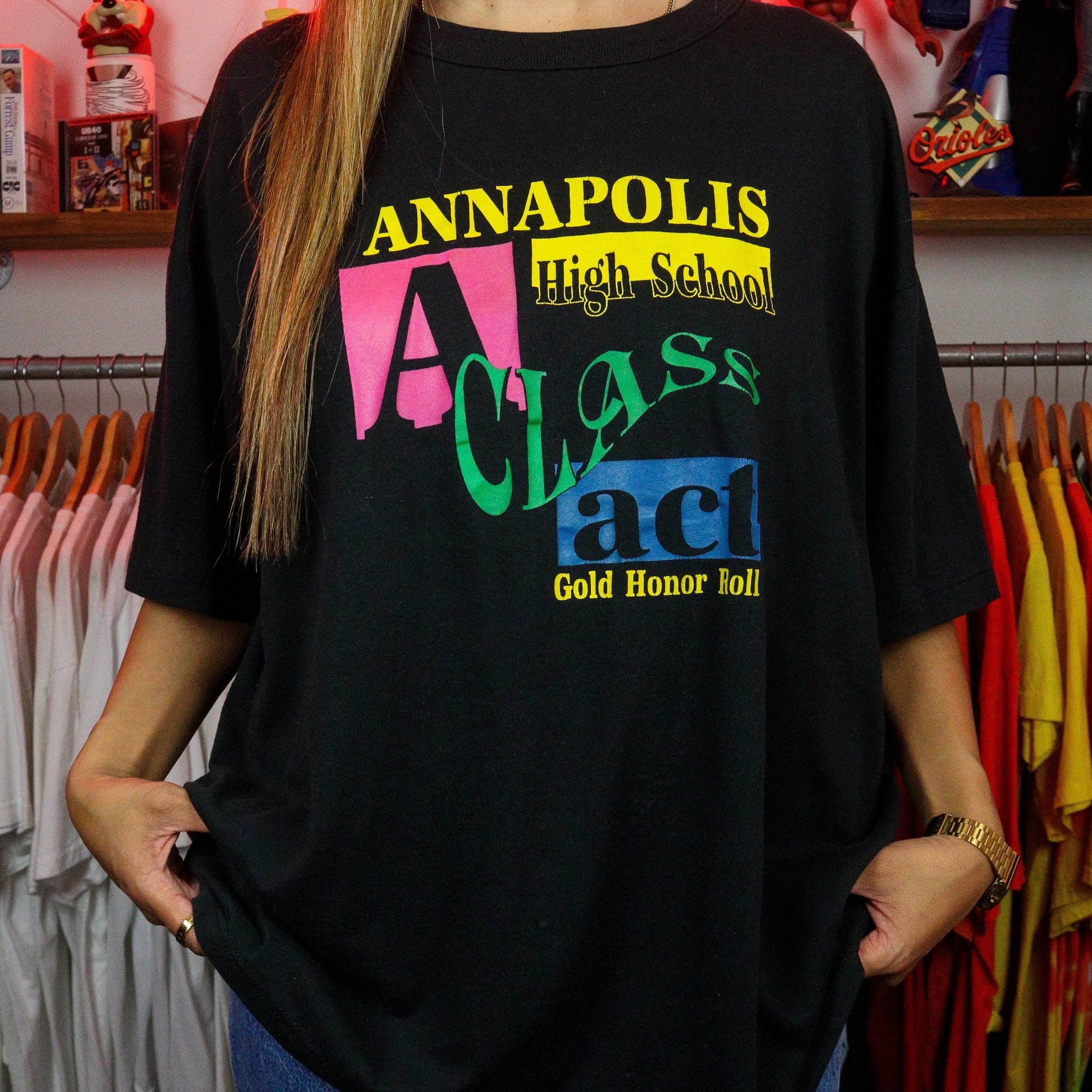 Vintage Annapolis HS Graphic T-Shirt (XXL)