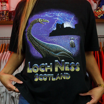 Vintage Loch Ness Scotland T-Shirt (L)