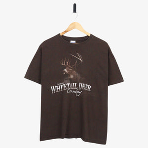 Whitetail Deer Country Graphic SS-Tee (L)